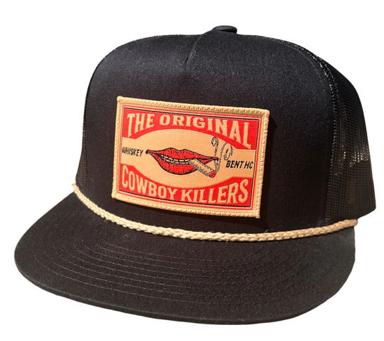 Whiskey Bent Matchbox Black cap