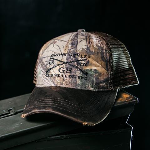 GRUNT STYLE REALTREE XTRA®GS EMBROIDERED LOGO FLAG HAT Shop on Main Street