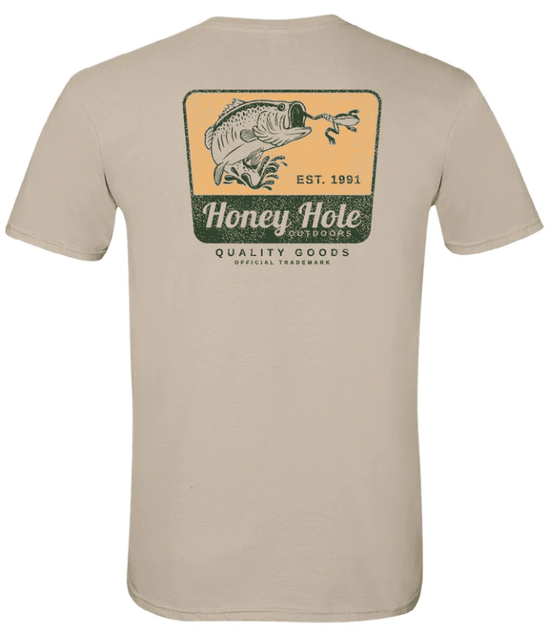 Load image into Gallery viewer, Honey Hole Frog Bite tee shirt TSHIRT Honey Hole
