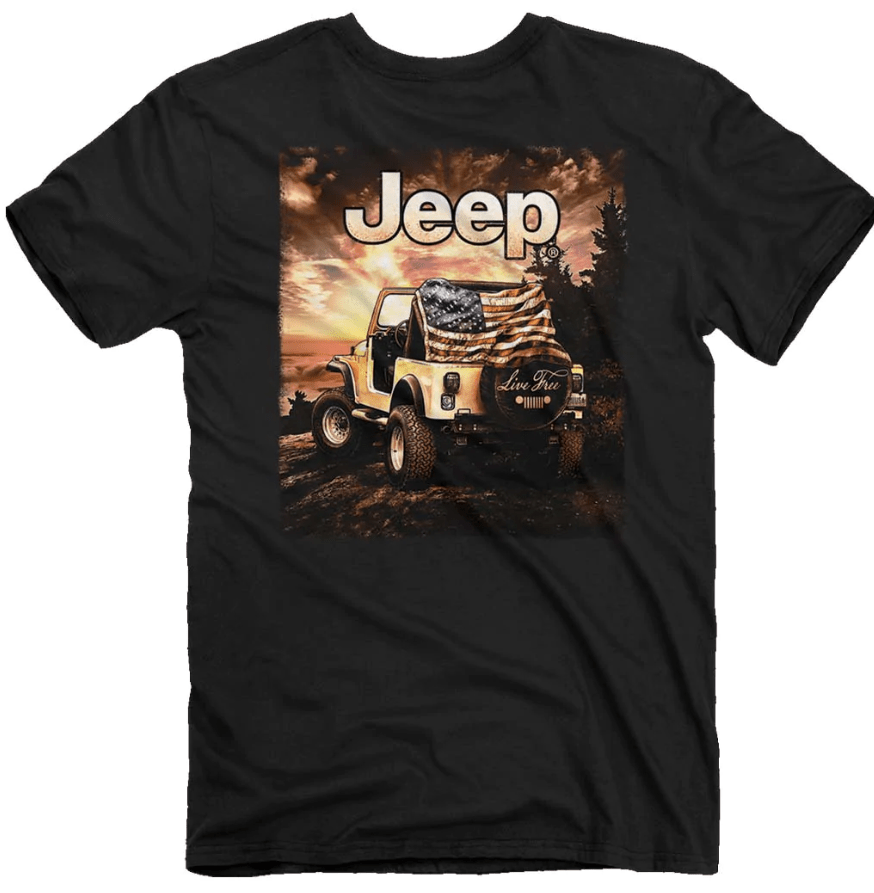 JEEP - LIVE FREE T-SHIRT jeep
