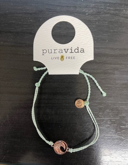 Load image into Gallery viewer, PURAVIDA SWELL CHARMED BRACELET MINT Shop on Main Street
